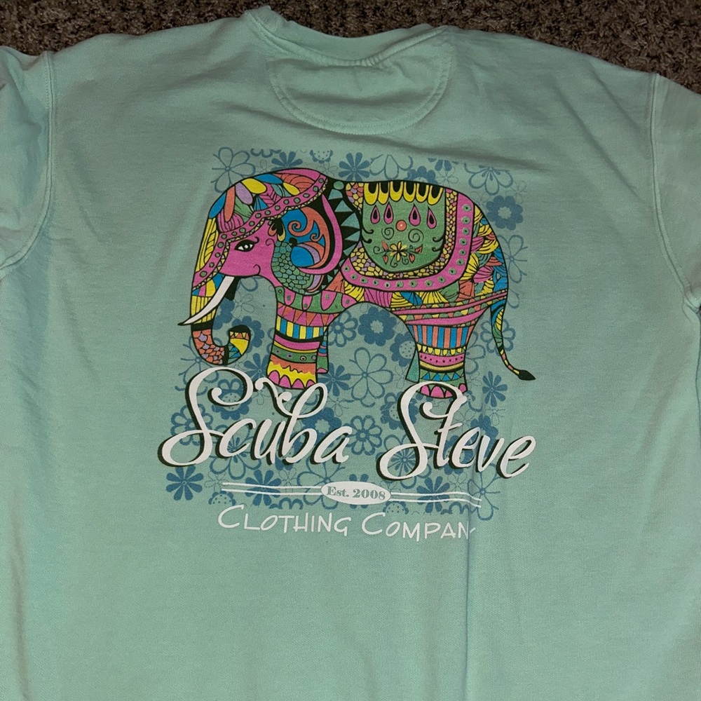 Scuba Steve Graphic Elephant Sweatshirt
